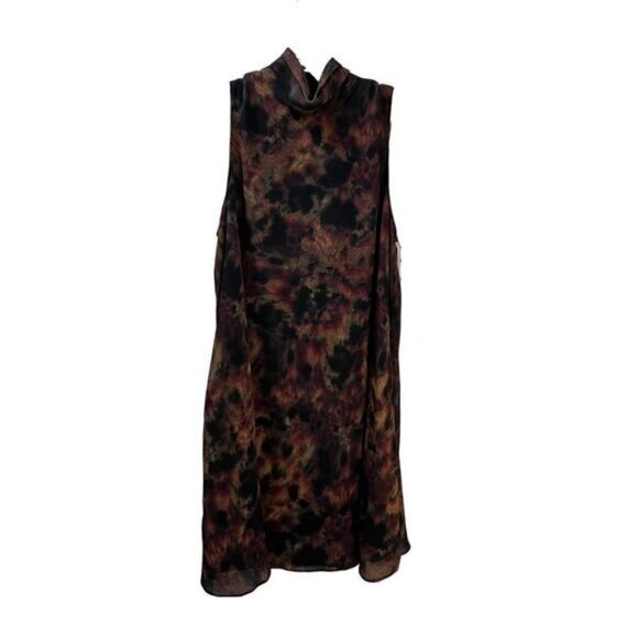 Amanda Uprichard Midi High‎ Neck Sleeveless Dress Small - Picture 1 of 6